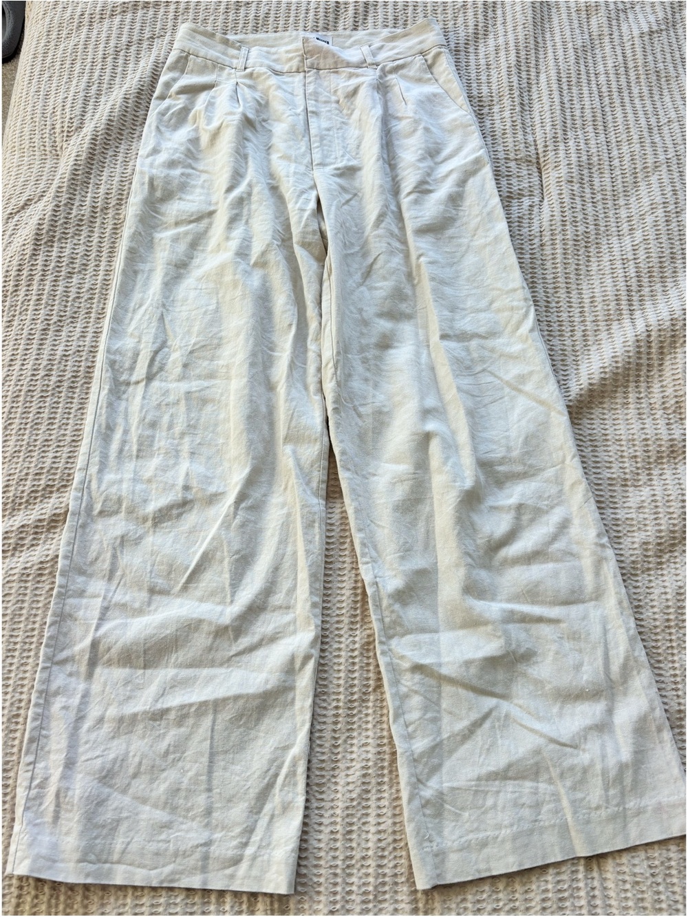 Steve Madden Linen Wide Leg Pants